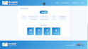 create a web landing page in HTML and CSS