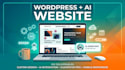 create a wordpress website with ai chatbot and automation integrated