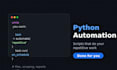 write a python script to automate your repetitive task
