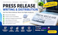 write press release and do professional press release distribution PR writing