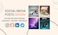 create social media post design carousel design ad creative facebook post