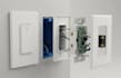 design a custom smart light switch enclosure and wall switch 3d cad model