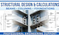 provide structural engineering  design calculation and load analysis