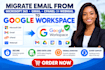 migrate email from microsoft 365 gmail cpanel or webmail to google workspace