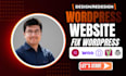 design wordpress website using elementor pro page builder divi fix elementor web