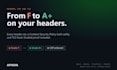 fix your security headers, content security policy and SSL setup