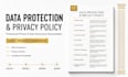 draft a professional data protection and privacy compliance policy