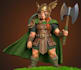 create stylized game character and assets in blender