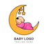create an adorable logo for kids clothing brands