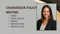 write chargeback policy, dispute resolution, refund policy, and fraud prevention