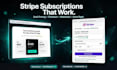 integrate subscriptions and payments into your web app