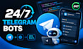 make telegram automation, auto forward bot or userbot with telethon