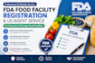 handle fda food facility registration and US agent service