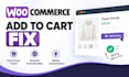 fix woocommerce add to cart issues
