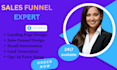 create a complete landing page funnel for your business