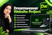 design and build all your dreamweaver website