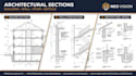 draw building sections, wall sections, stair sections and architectural details