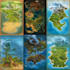 do fantasy map site map city map game map vector map