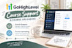 upload and organize your online courses in gohighlevel