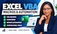 create excel spreadsheet, excel vba, macros, automation, dashboard, googlesheets