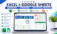 create editable google sheets  excel spreadsheets invoice templates and planners