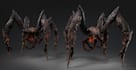 rig 3d game creature model realistic animal monster dragon model alien model rig