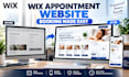design a wix booking website with appointment scheduling