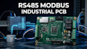 design rs485 modbus industrial automation controller pcb