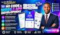 build bubble io no code app glide adalo flutterflow flutter mobile app developer