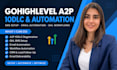 gohighlevel a2p 10dlc registration fix ghl email automation setup
