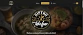 design a restaurant website preview