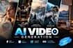 create stunning ai generated videos, cinematic ai video