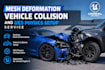 mesh deformation vehicle collision and ue5 physics setup service