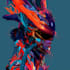 sci fi character illustration or sci fi character