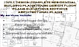 design residential building plans, house plans, floor plans and elevations