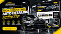 design high converting auto detailing landing page
