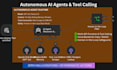 build custom autonomous ai agents, tool calling, and API integrations