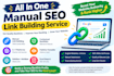 build 100 manual SEO backlinks to boost your website