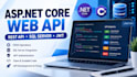 develop aspnet core web API for your web application