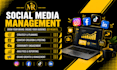 do social media management and competitive analysis