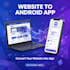 convert website to android app with webview and push notification