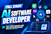 be ai software developer ai website development full stack website ai agent