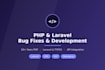 fix bugs and build features in your PHP or laravel application