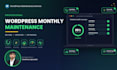 maintain, secure, update and optimize your wordpress website monthly