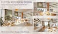 design and 3d render your kids room or nursery