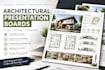 design professional architectural presentation boards