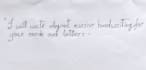 write neat handwritten letters notes or study materials for you