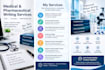 write medical and pharmaceutical content