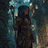 create cinematic fantasy character illustrations