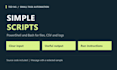 write a simple powershell or bash script for your task